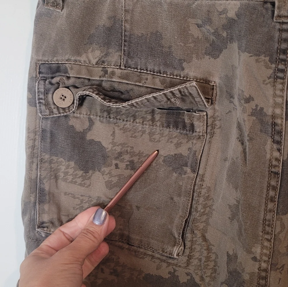 Anchor Blue Men's Camouflage Cargo Shorts